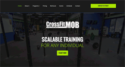 Desktop Screenshot of crossfit-mob.com